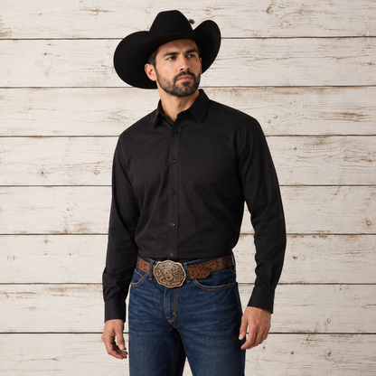 Men’s Western Shirt – Stylish Cowboy Button-Up Shirt | Art Craft Zone
